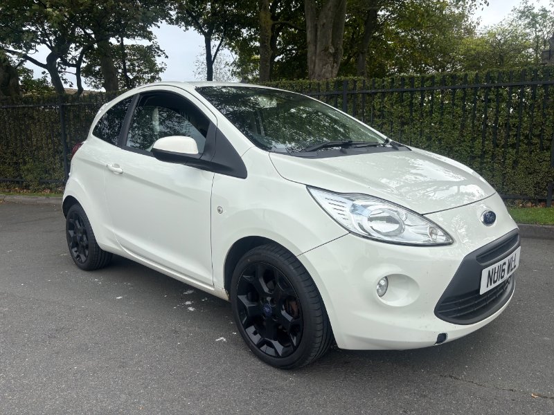 2016 Ford Ka 1.2 Zetec White Edition Hatchback 3dr Petrol Manual Euro 6 s/s 69 ps